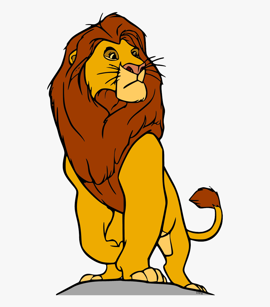 Back To The Lion King Clip Art Menu