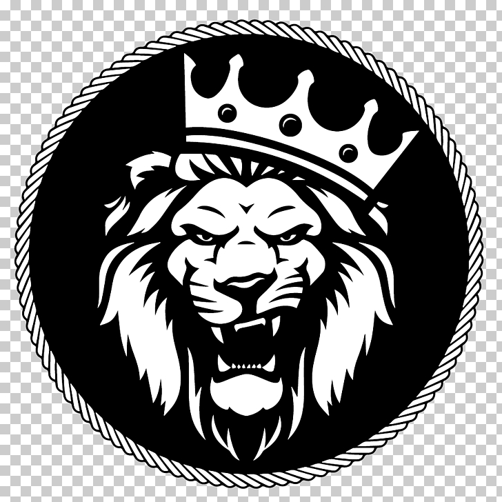 Lion logo roar.