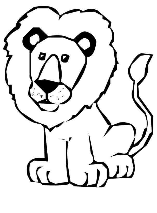 Free Lion Outline Cliparts, Download Free Clip Art, Free
