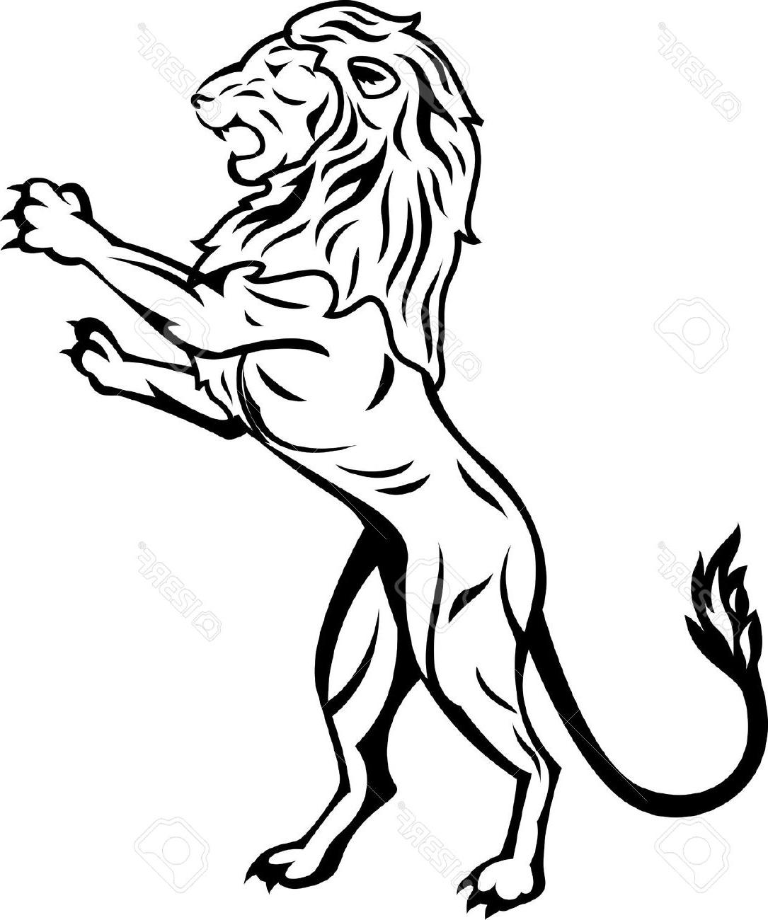 Heraldic Lion Clipart