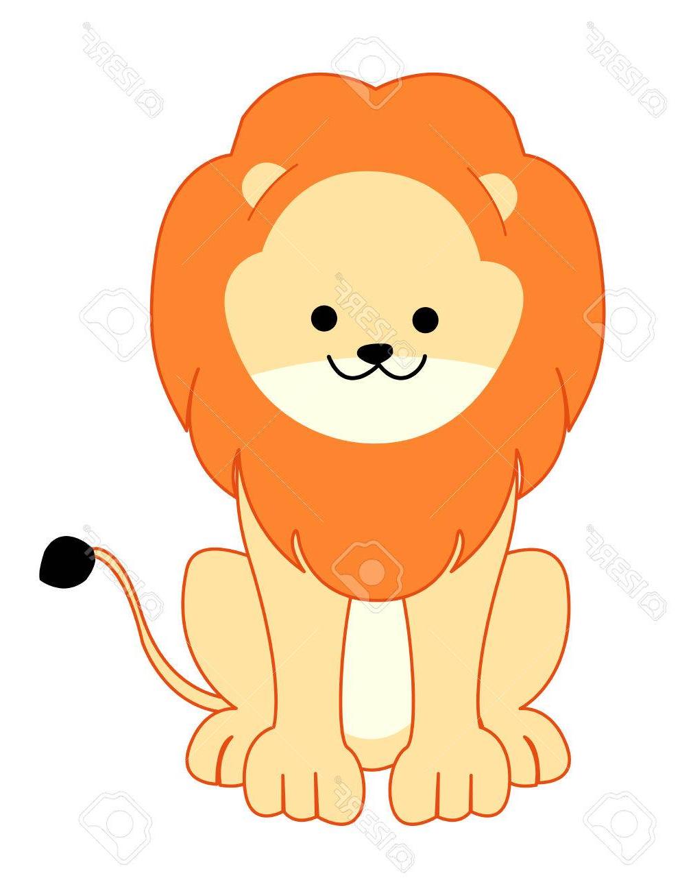 Best HD Sitting Lion Clip Art Pictures