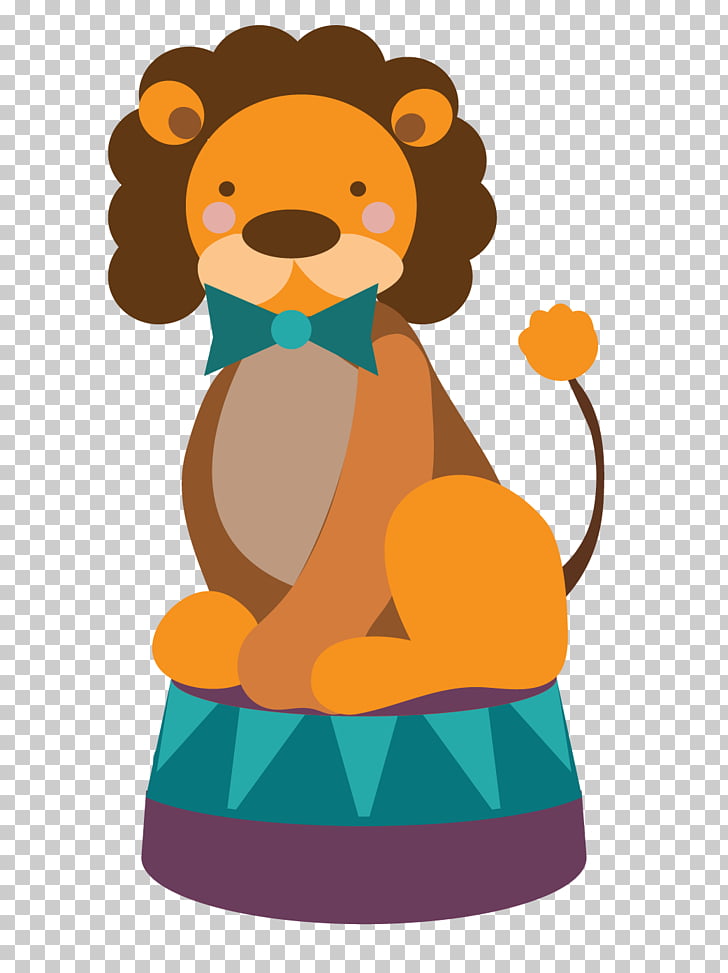 Lion Circus Scalable Graphics, circus lion PNG clipart
