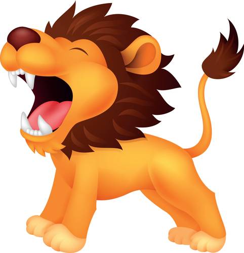 Lion clipart for kids