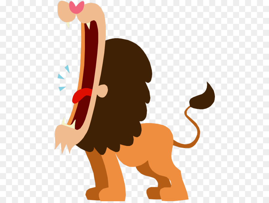 Lion drawing clipart.