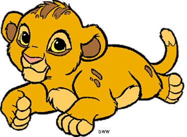Baby Simba Clip Art