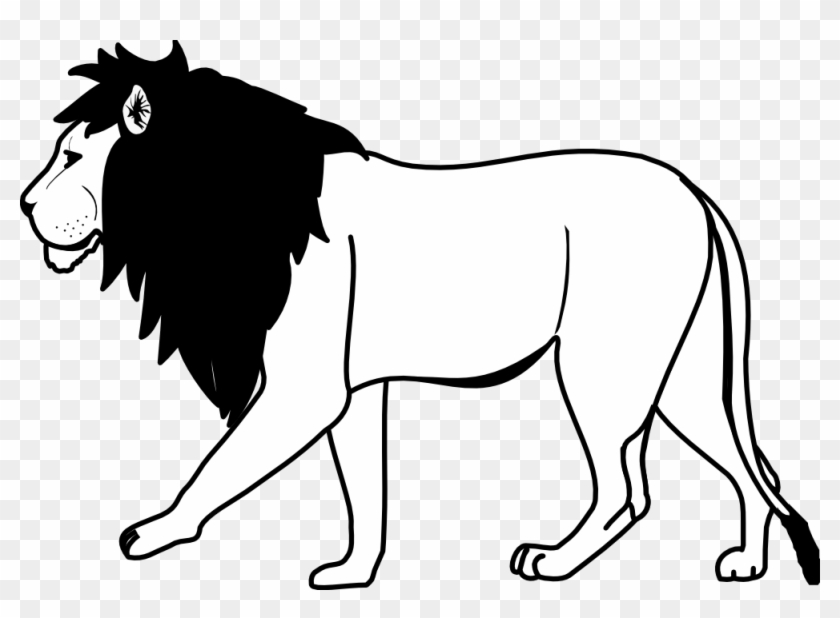Lion King Clipart Black And White