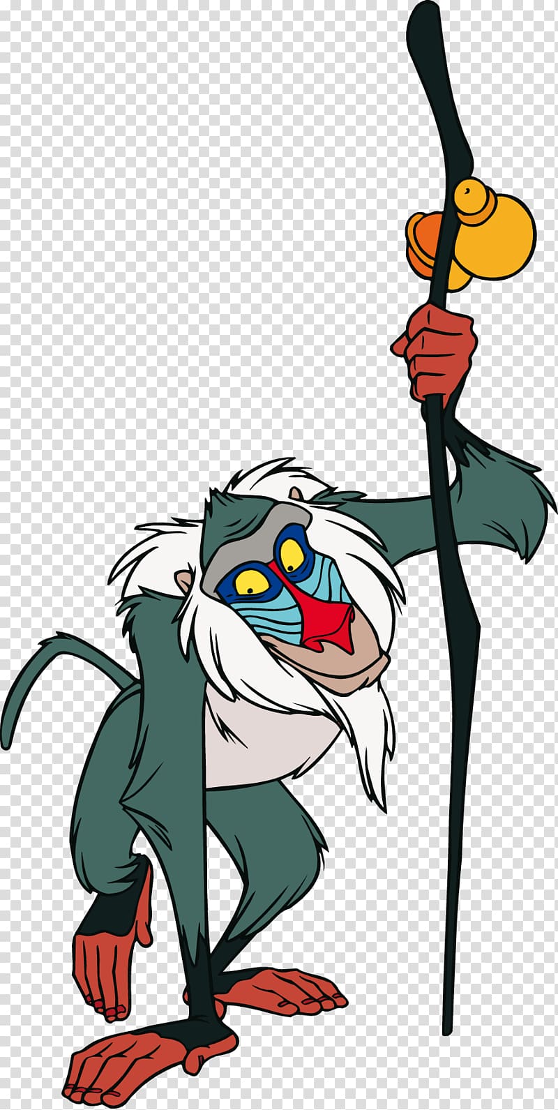 Monkey character illustration.