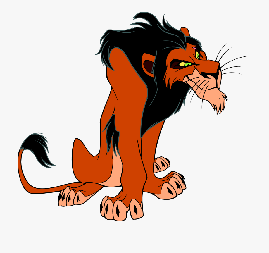 lion king clipart scar