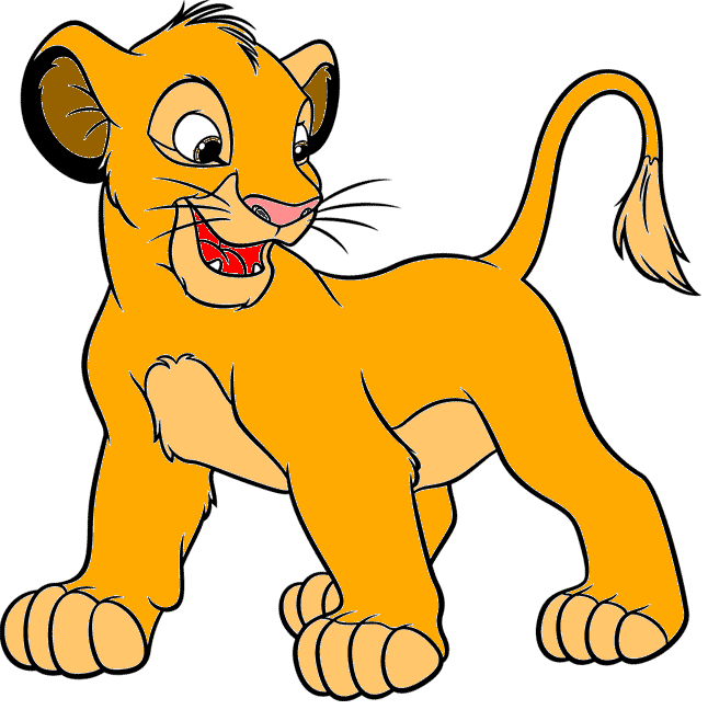 Lion king simba.