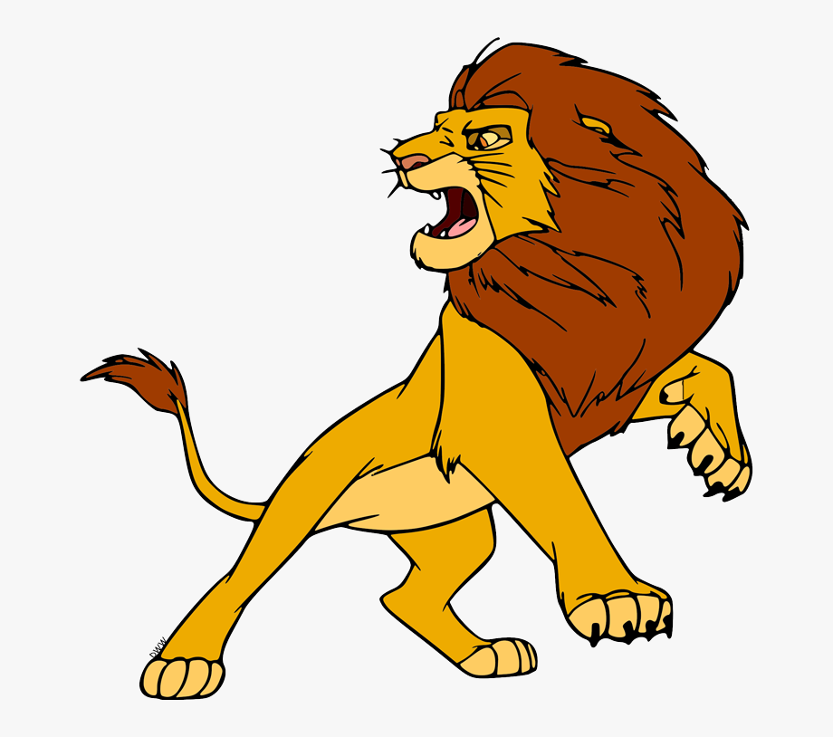 Back To The Lion King Clip Art Menu