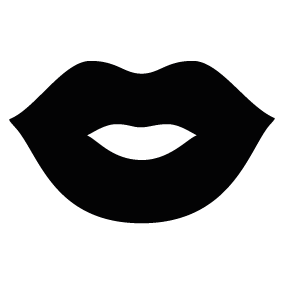 Free Lips Clipart Black And White, Download Free Clip Art