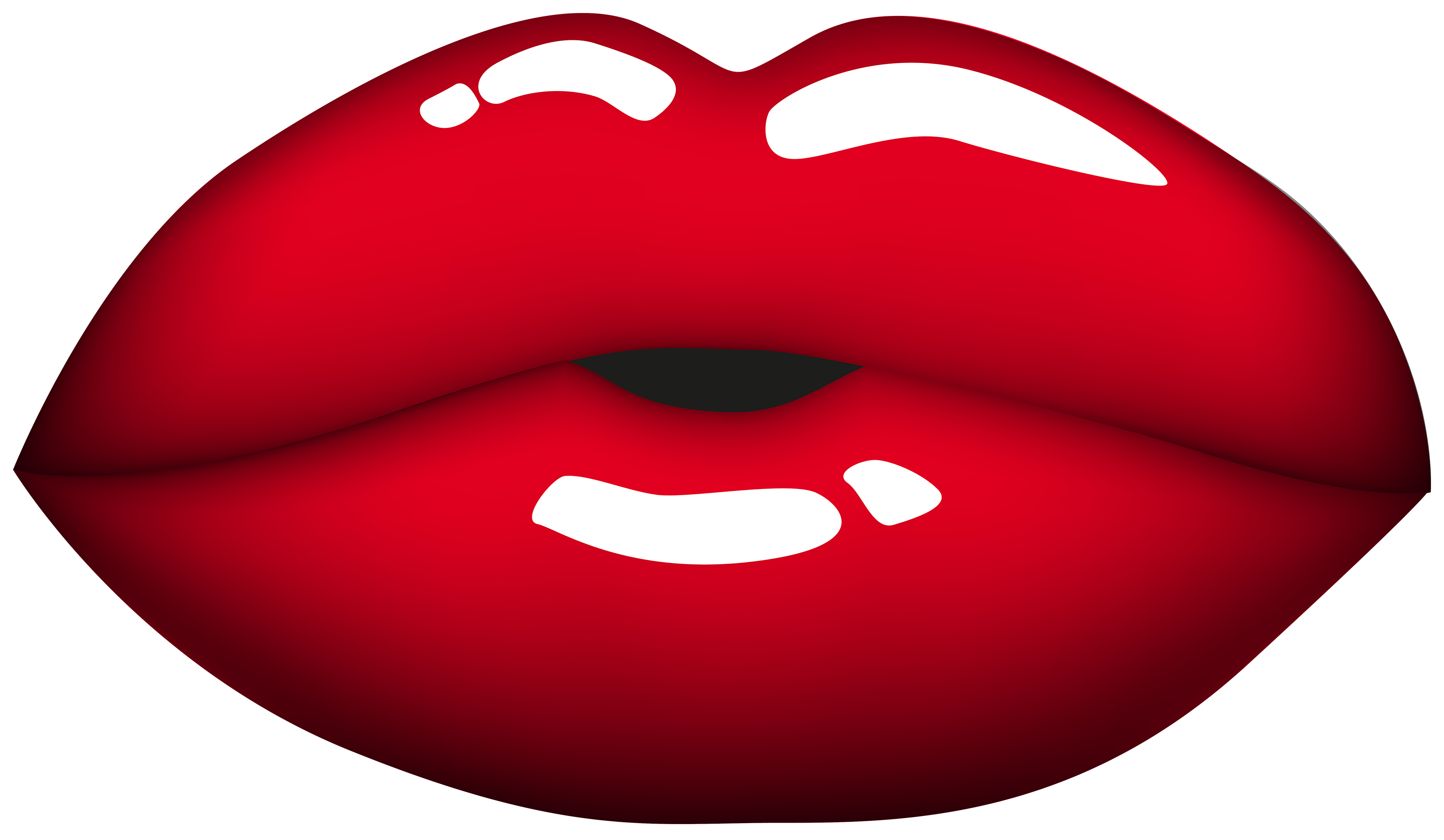 Red Mouth PNG Clipart