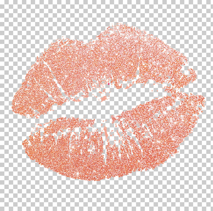 lipstick kiss clipart light pink