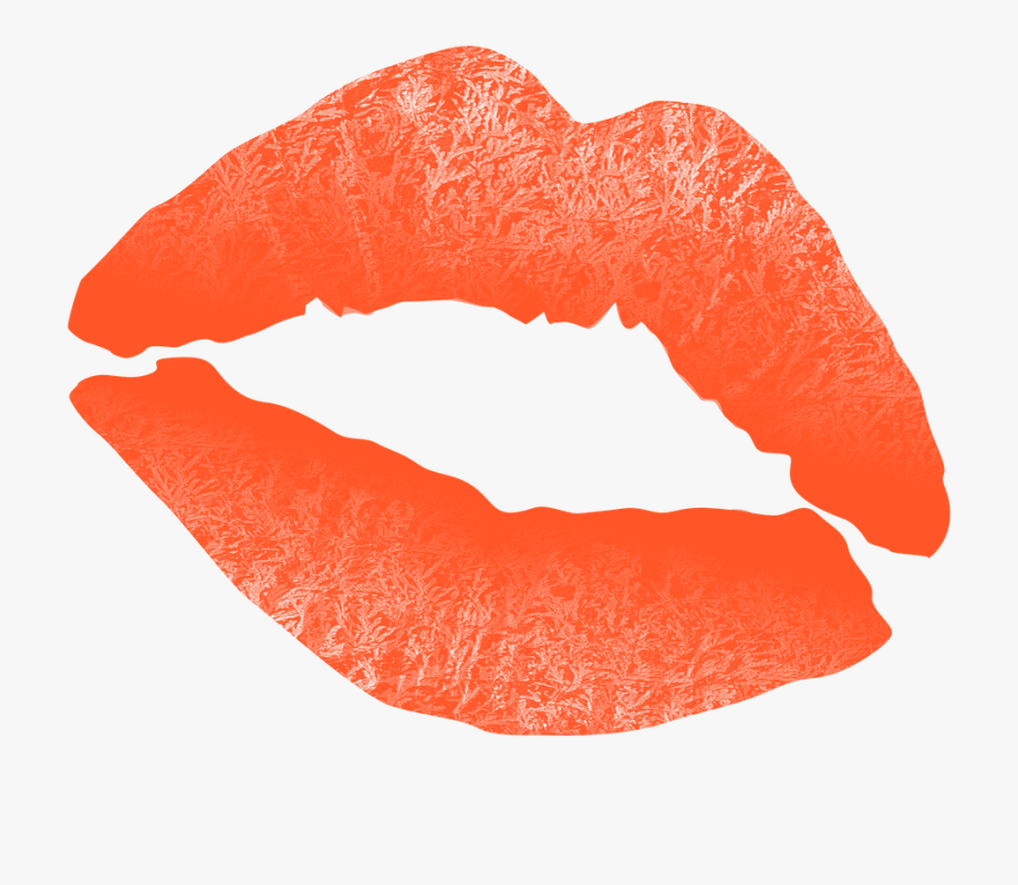 Lips clipart coral.