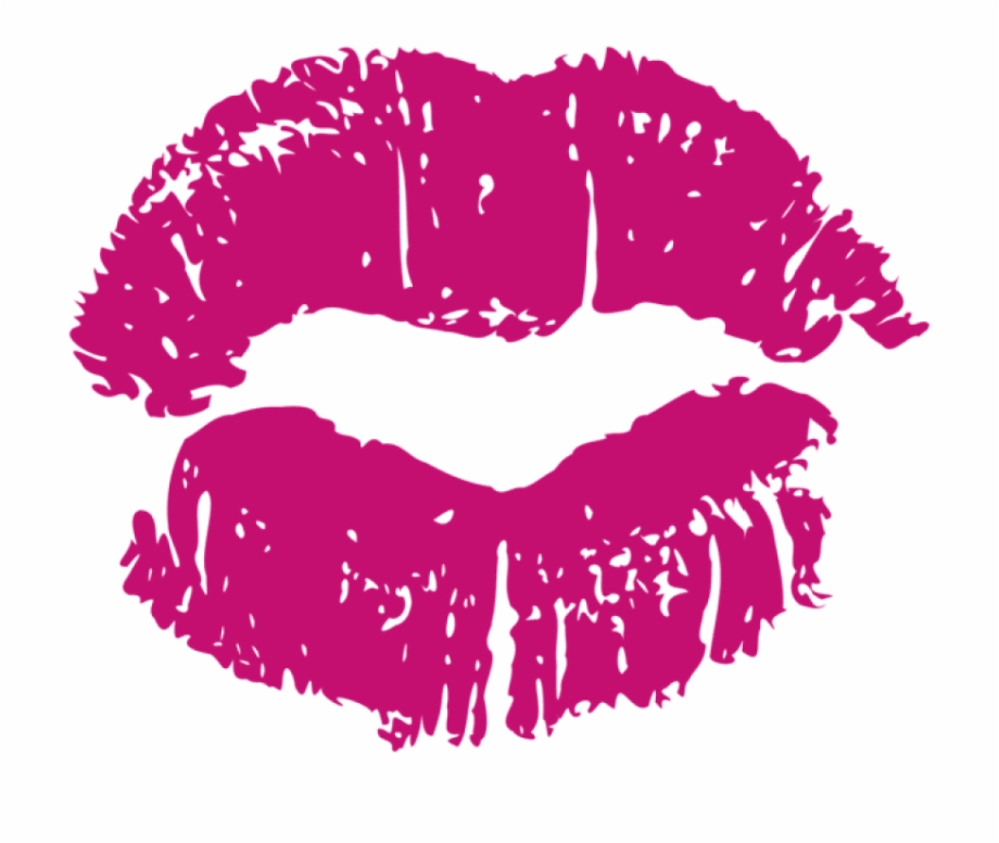 Kiss png pink.