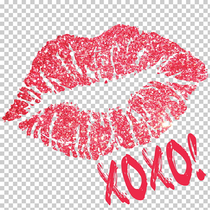Hugs and kisses Lip balm Lipstick, kiss, pink kiss mark