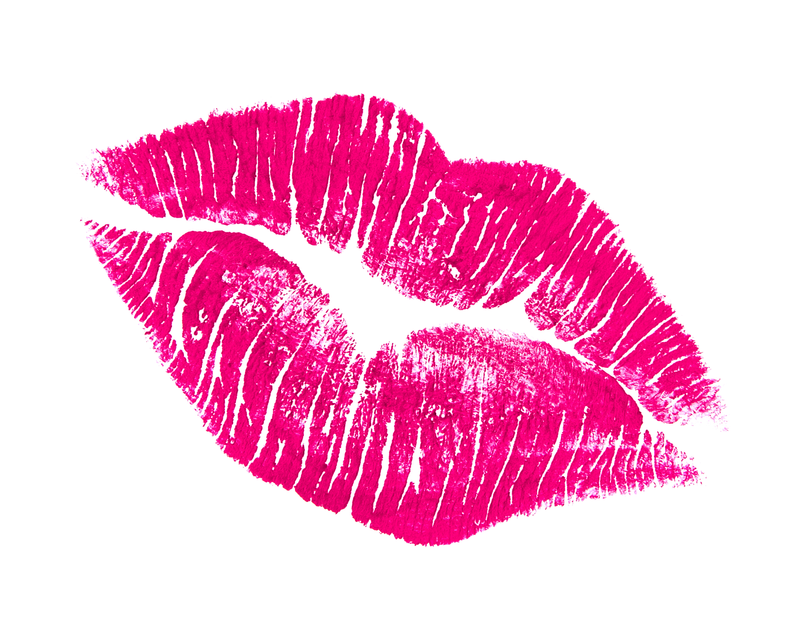 Lipstick kiss clip.