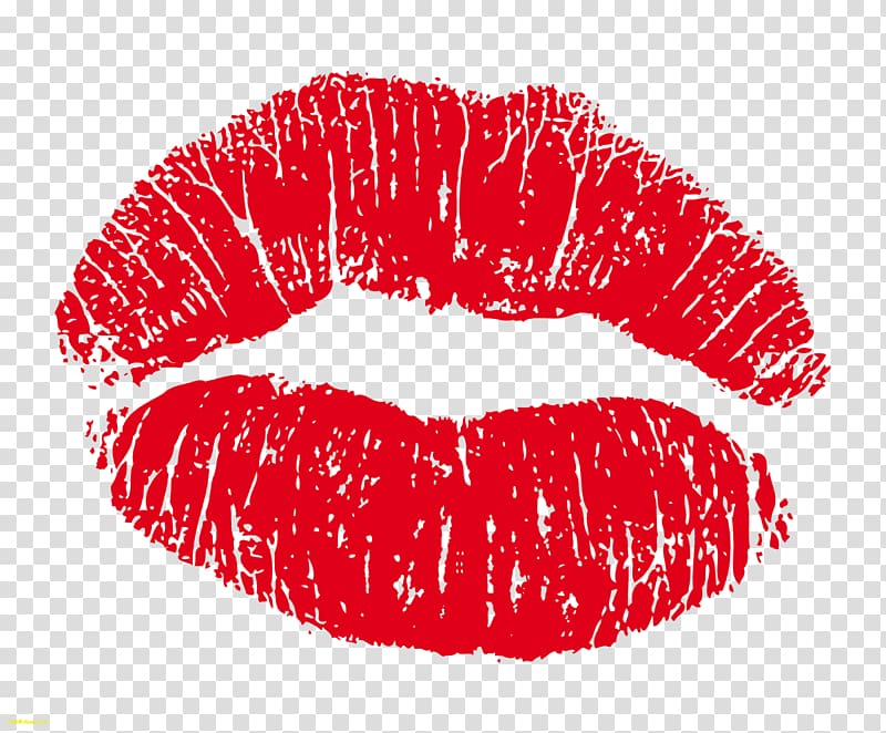lipstick kiss clipart rose gold