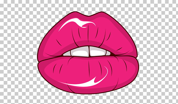 Cartoon Lips Shiny, lip PNG clipart