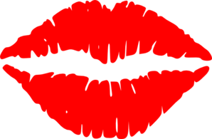 Kissing lips clip.