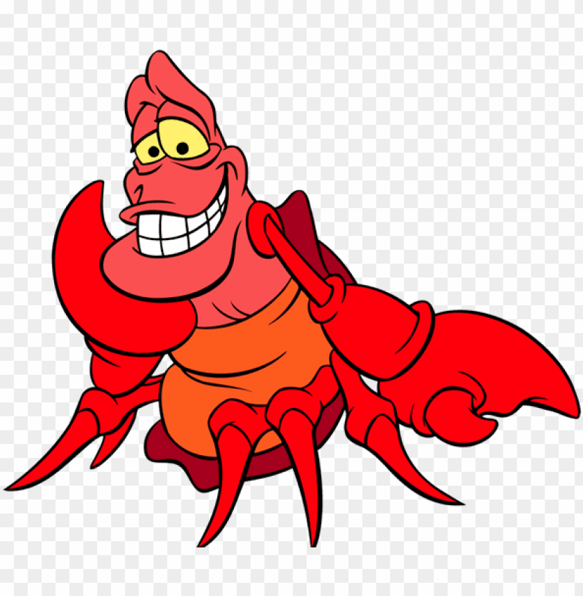 little mermaid clipart crab