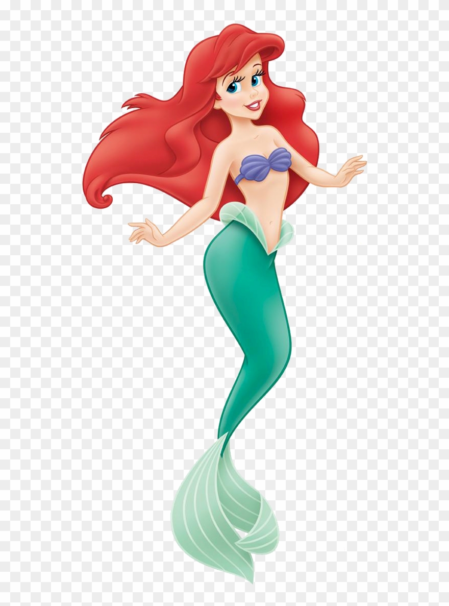 Ariel cartoon mermaid.