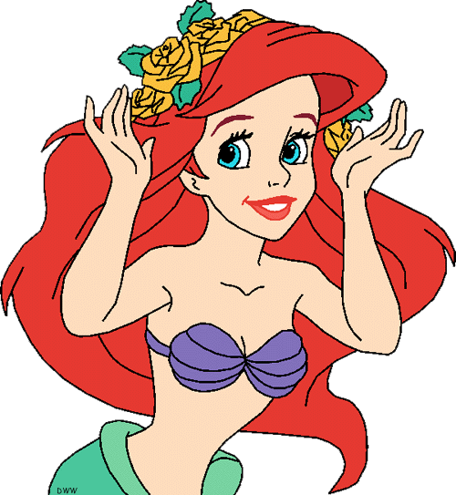 Ariel clipart free.