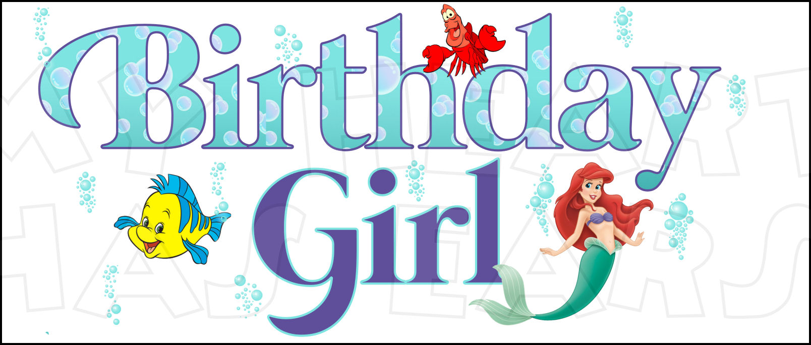 Little mermaid birthday.