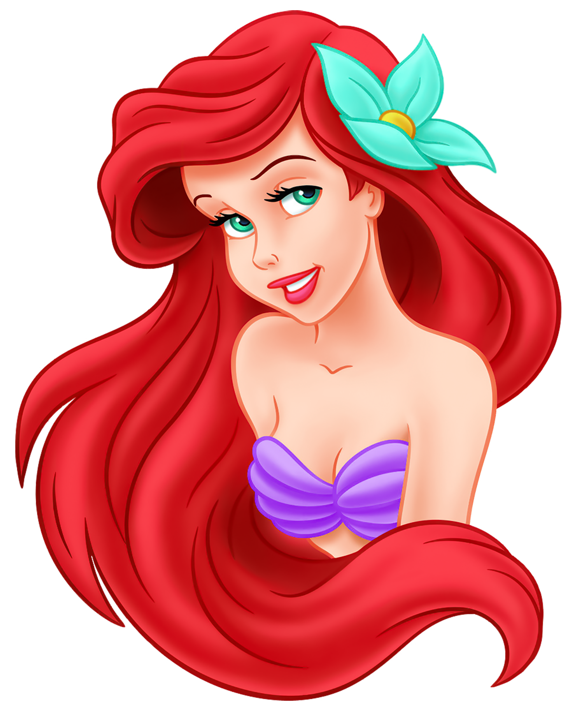 Ariel The Little Mermaid Cartoon Transparent Image