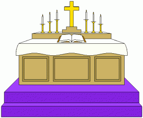 liturgical clipart church altar