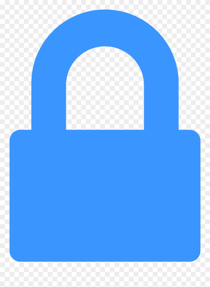 Download Lock Icon Png Blue Clipart Blue Clip Art Lock