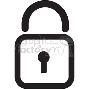 Closed lock icon