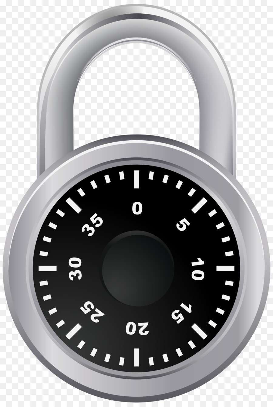Transparent combination lock clipart Combination lock Master