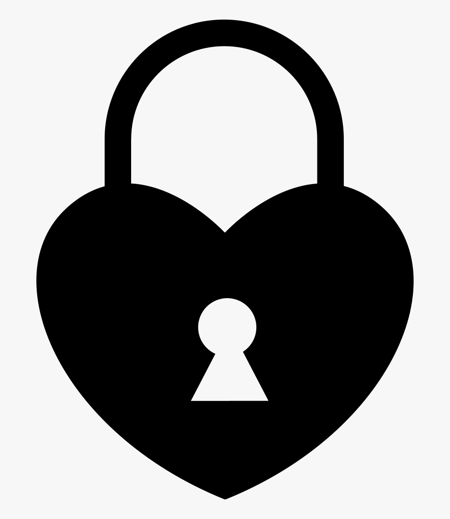Heart lock icon.
