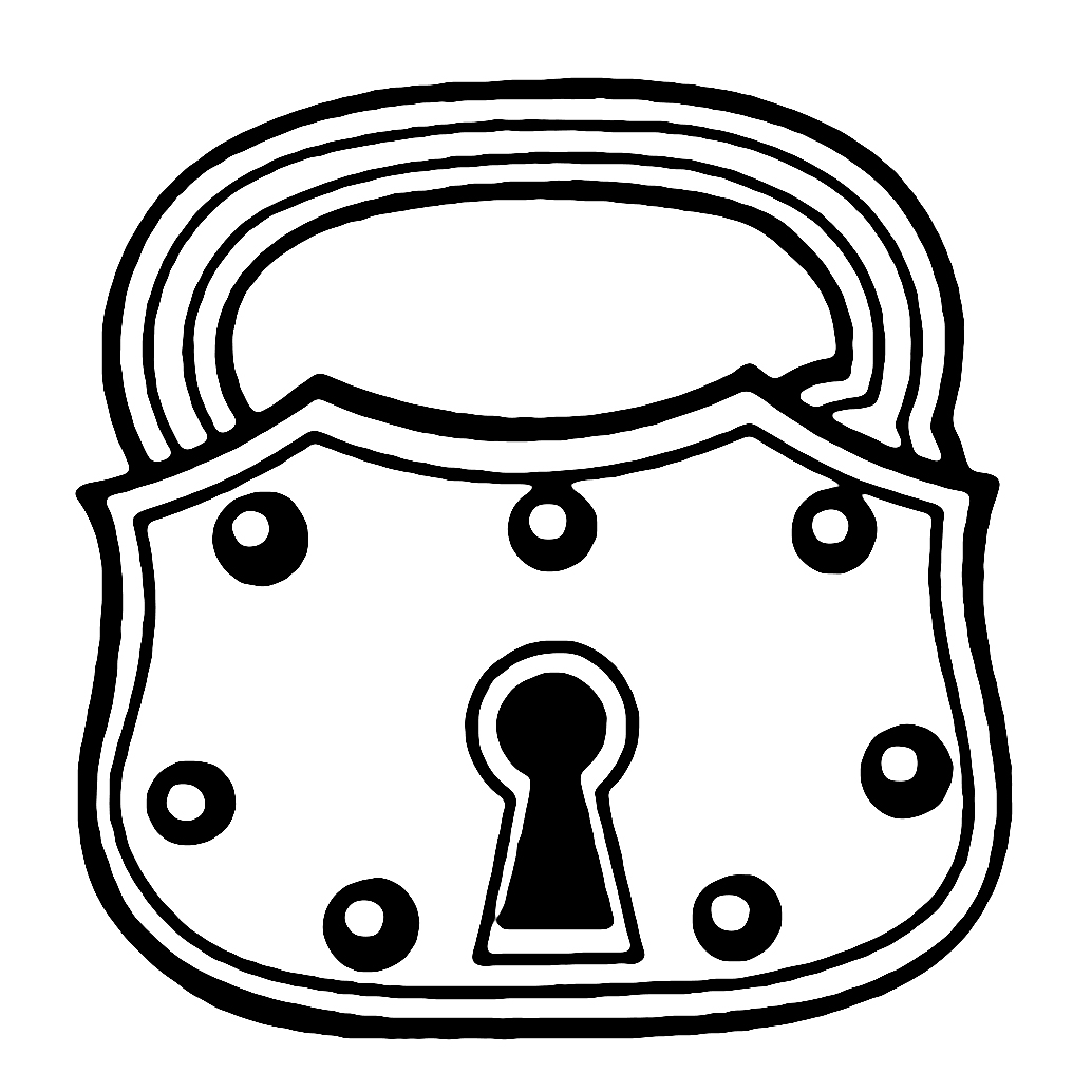Free Lock Outline Cliparts, Download Free Clip Art, Free
