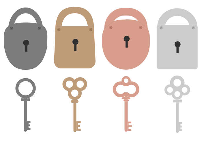 Key and lock.