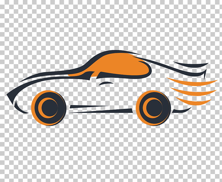 Sports car Logo, sports car car wire frame , black and