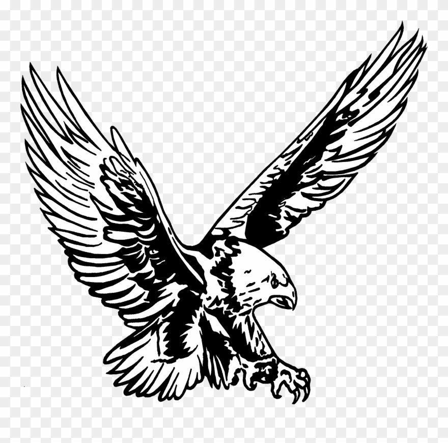 School logo eagles.