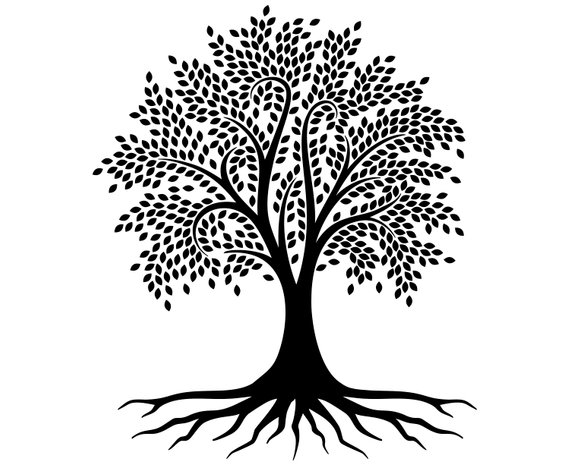 Tree of life, Tree, Tree of wisdom, Silhouette,SVG,Graphics