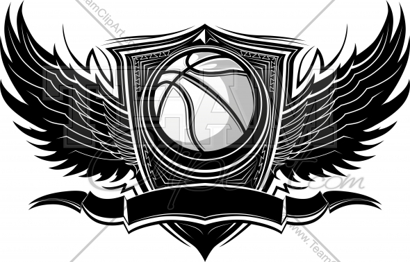 Basketball logo clipart.