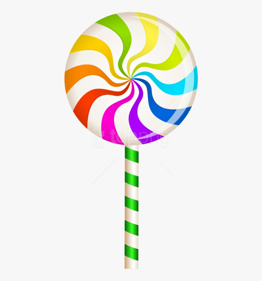Download Multlor Swirl Lollipop Clipart Png Photo