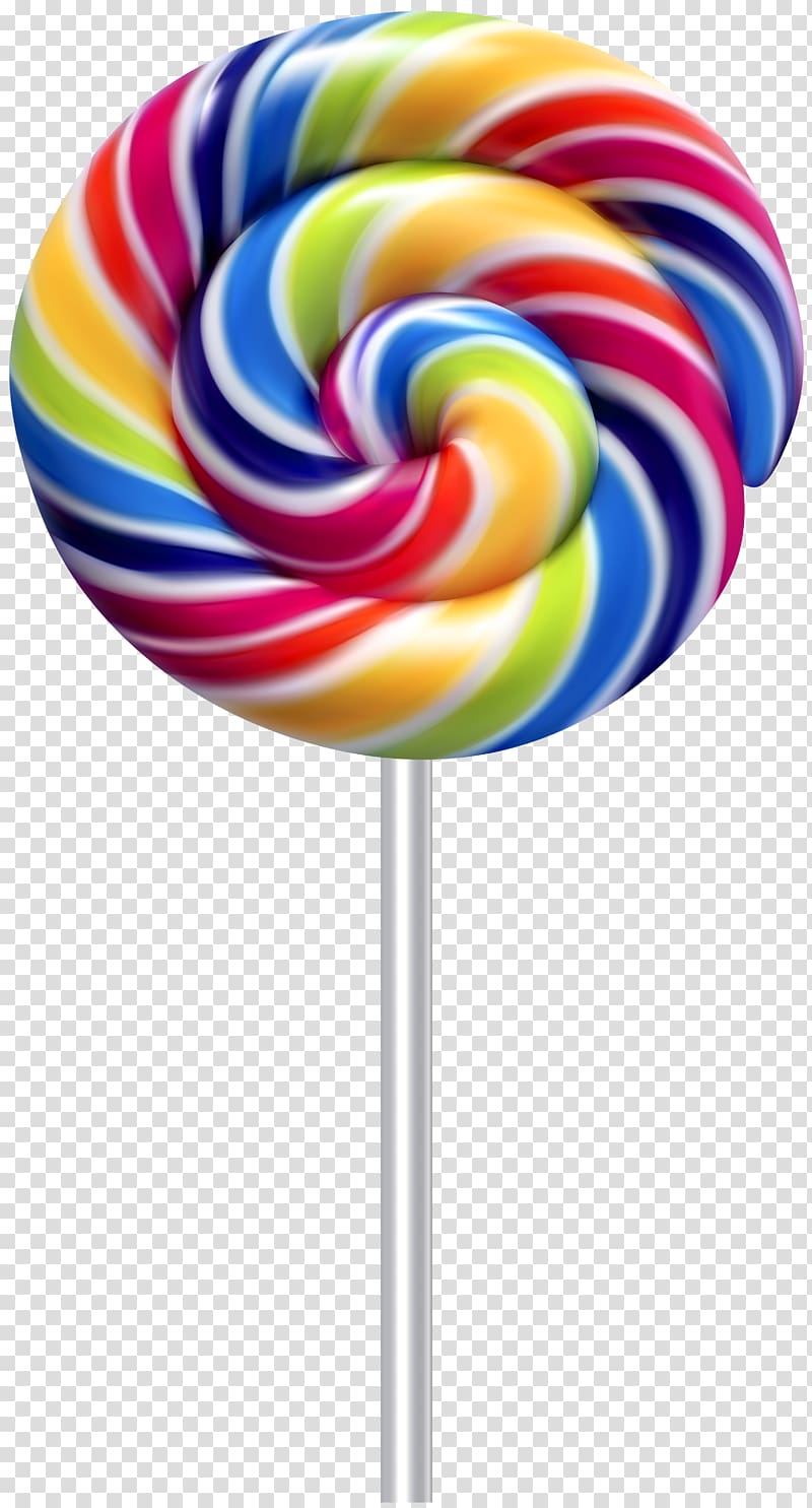 Lollipop Candy cane Stick candy, cartoon lollipop