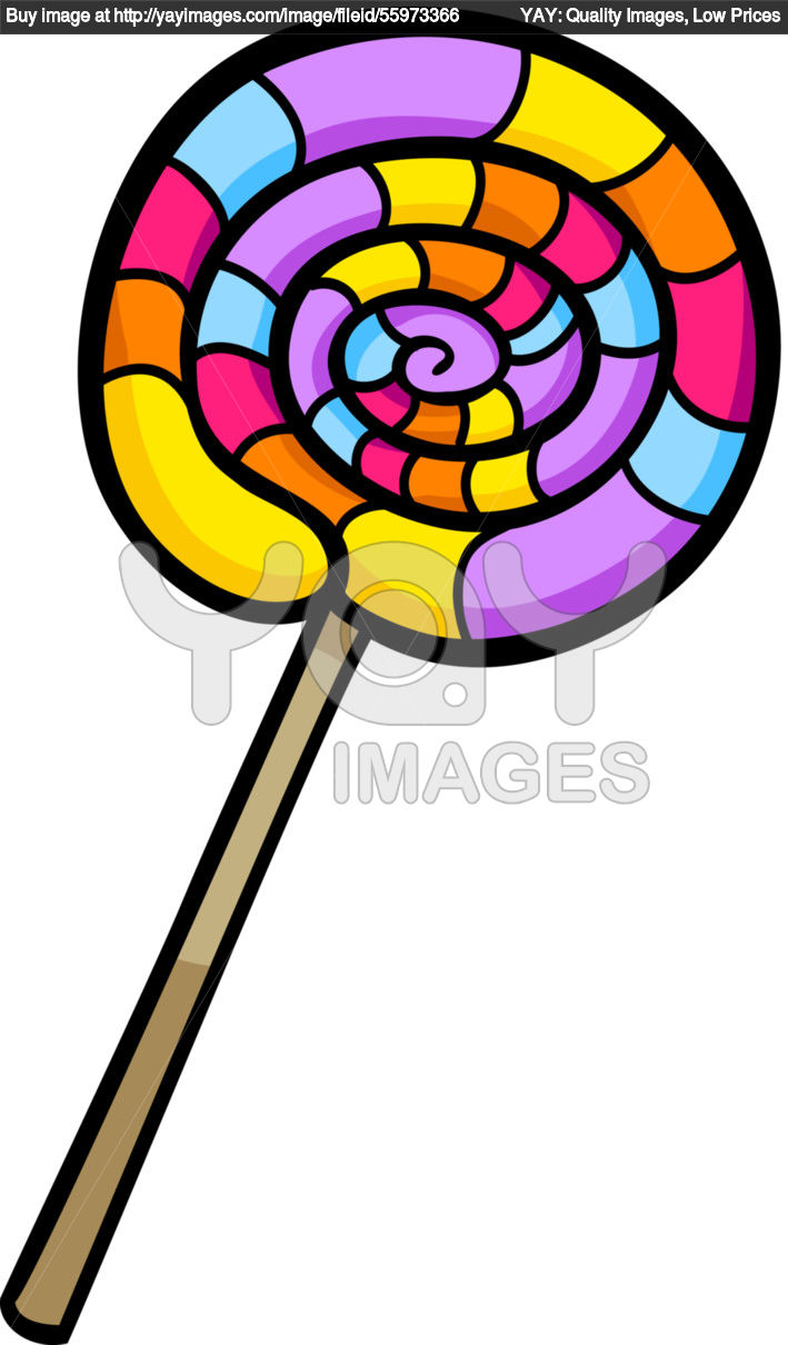 Lollipop clip art cartoon