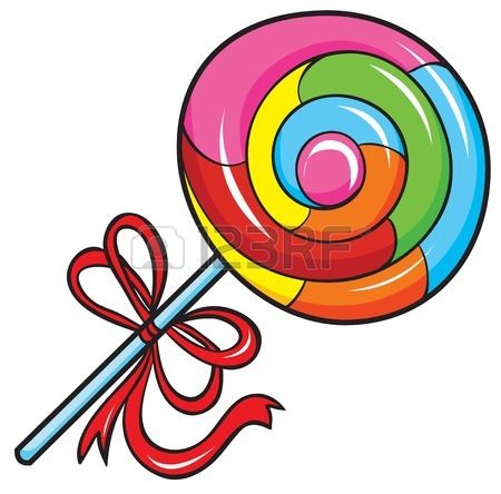Swirl lollipop stock.