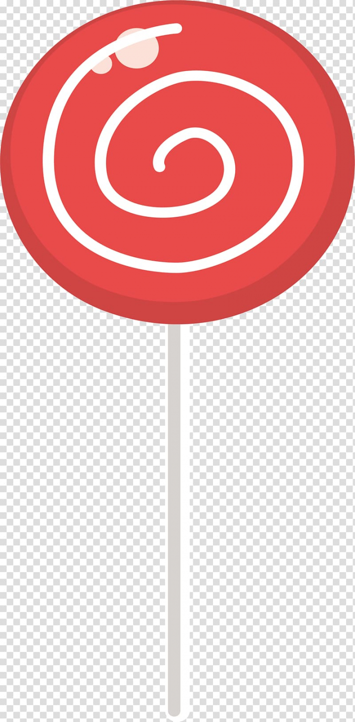 Lollipop Spiral, Red spiral lollipop transparent background