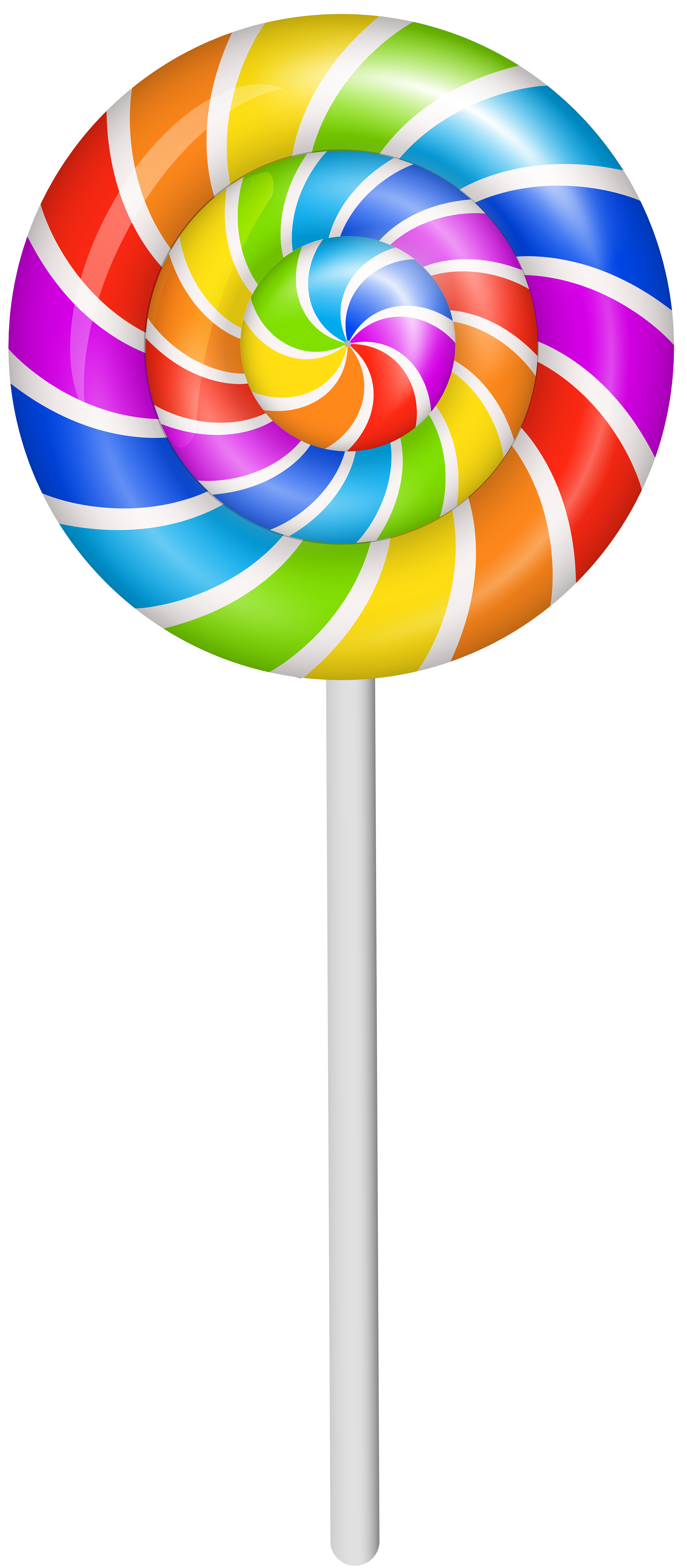 Colorful Lollipop PNG Clip Art Image