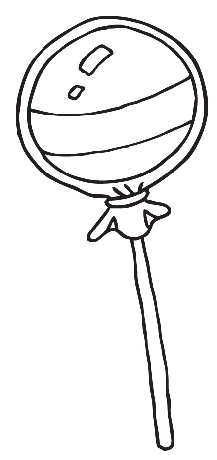 Free Lollipop Clipart Black And White, Download Free Clip