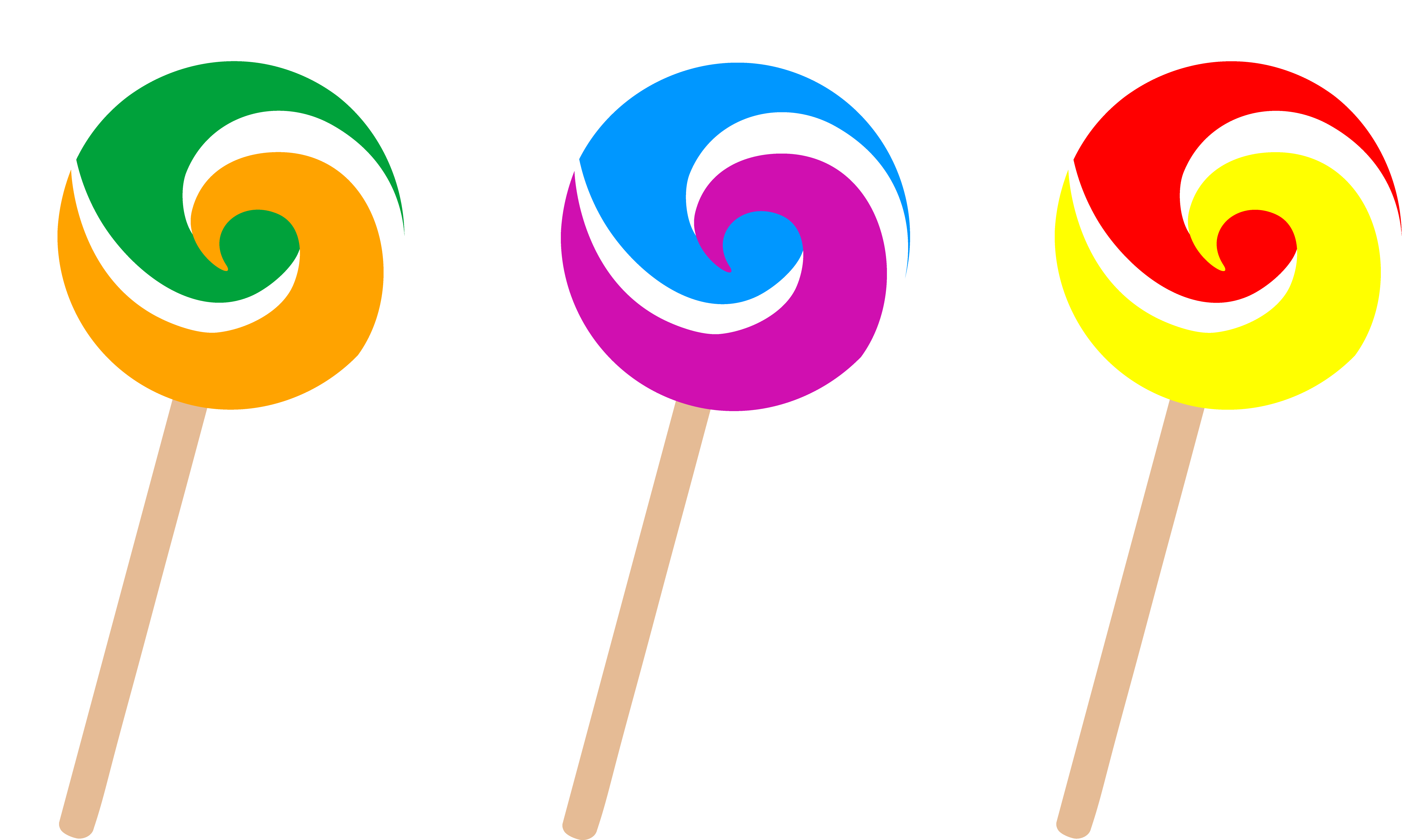 Lollipop Candy Cliparts