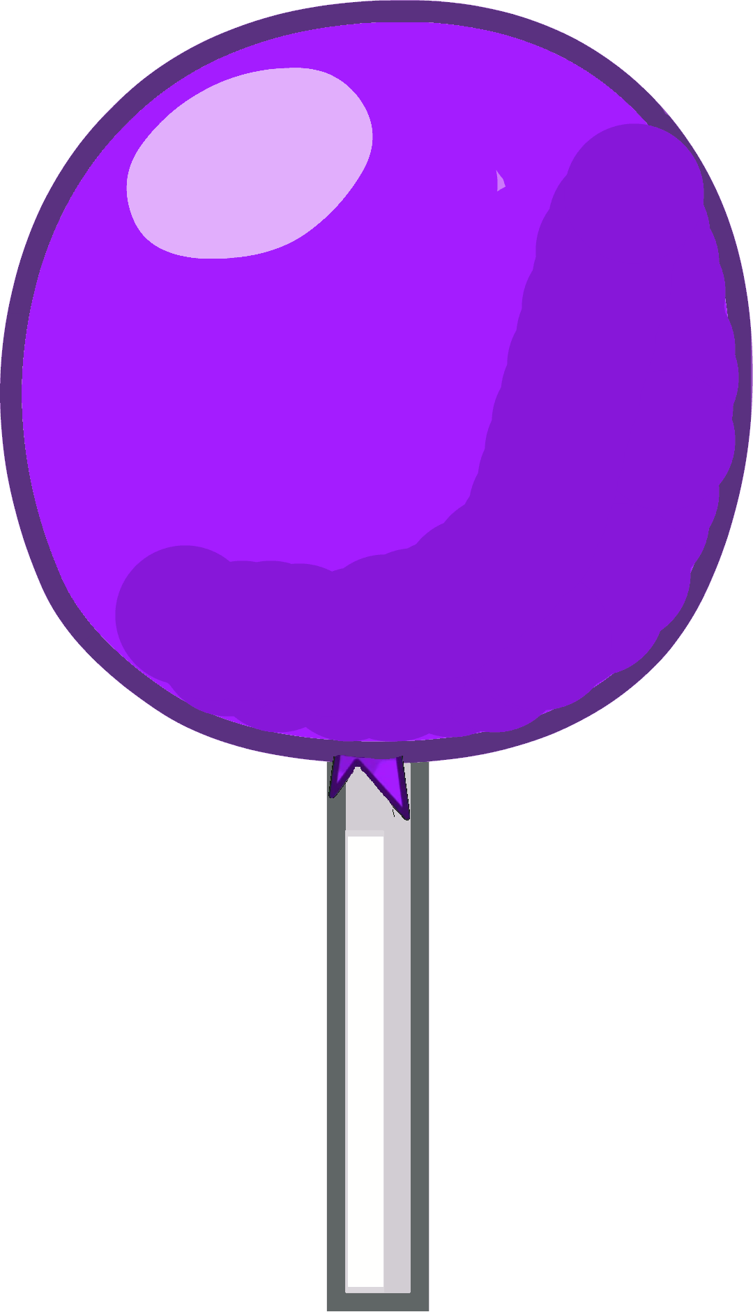 Lollipop clipart purple.