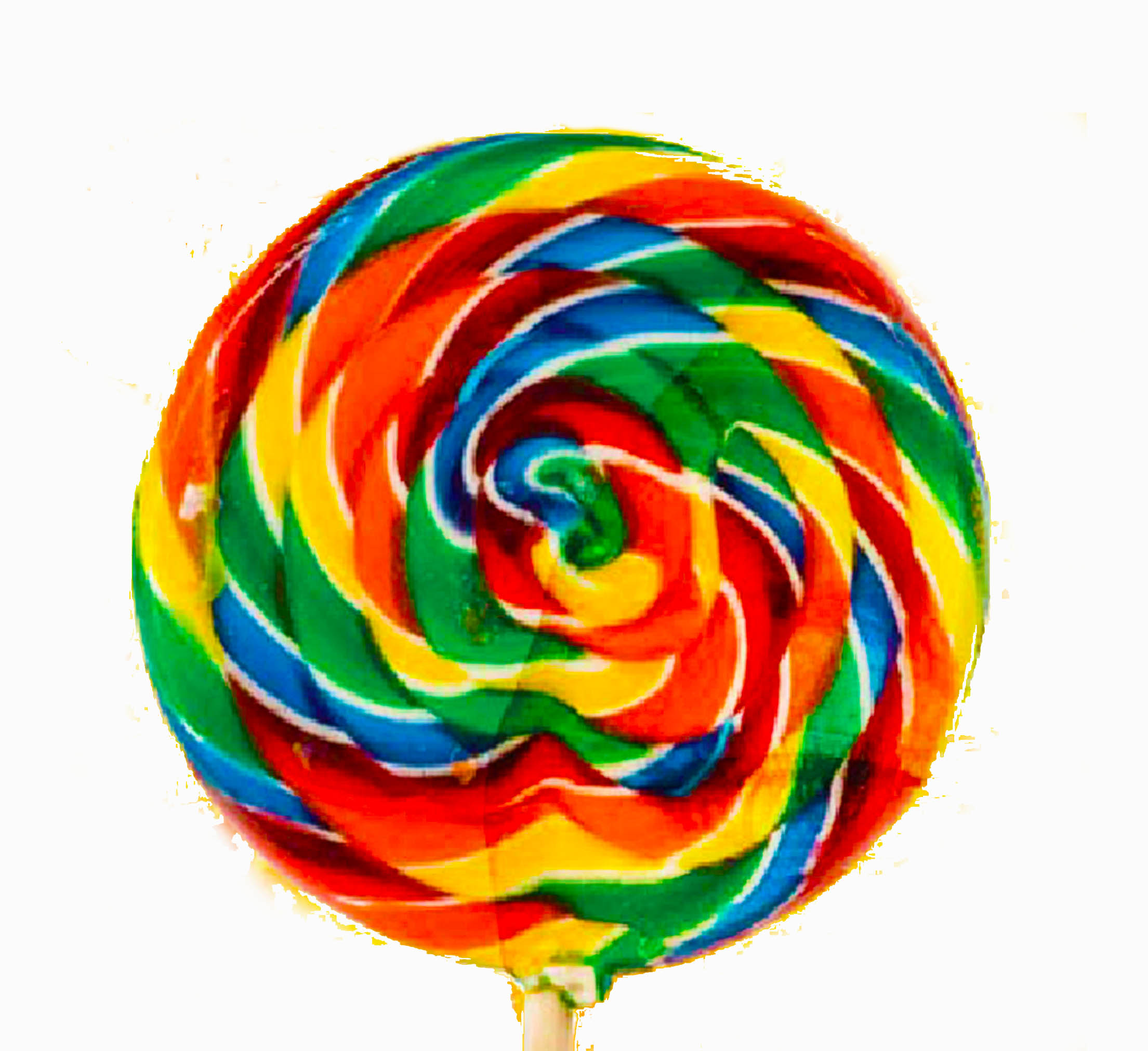 Rainbow Swirl Lollipop Clip Art N